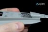 Quinta Studio QD48044 F/A-18C (early) 3D-Printed & coloured Interior on decal paper (for Kinetic) 1/48
